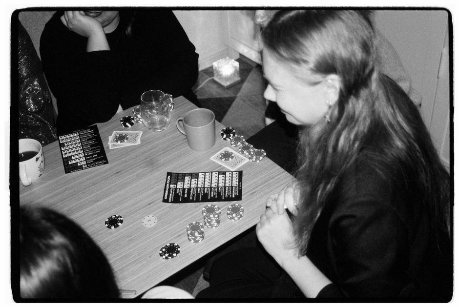 Conversation Card Table for guests arriving at different times — celebrations · Parties