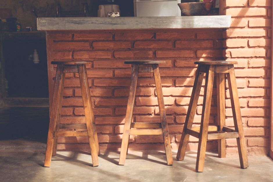 Small Stool with a practical focal point — home · Bathrooms