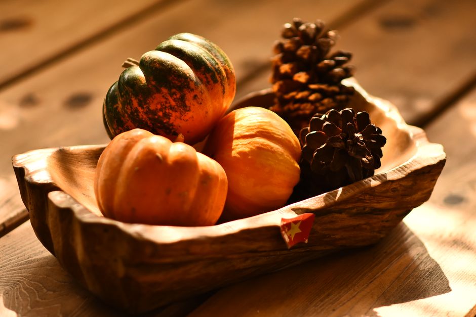 Harvest Table Runner for an outdoor celebration — celebrations · Thanksgiving
