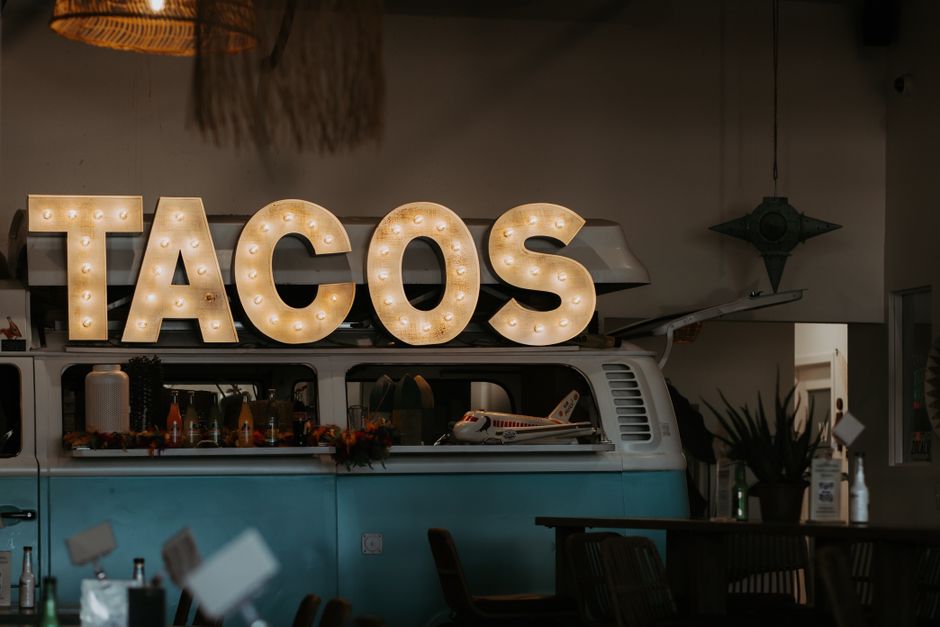 Build-Your-Own Taco Bar for platter outdoor meals — food · Food & Hosting