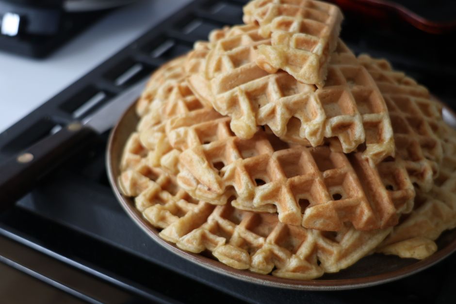 Lemon Ricotta Waffles for make ahead mornings — food · Breakfast & Brunch