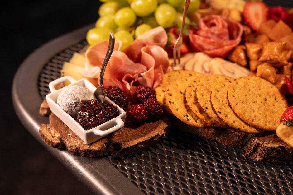 Dessert-For-Two Board with a playful party favor — celebrations · Valentine's Day