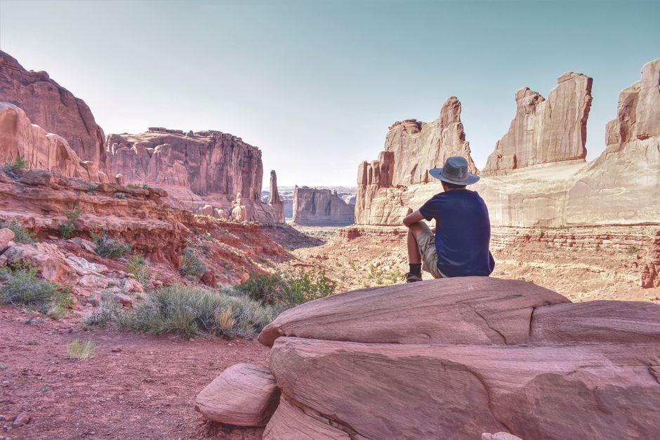 Desert Viewpoint with a quiet neighborhood stop — travel · Road Trips