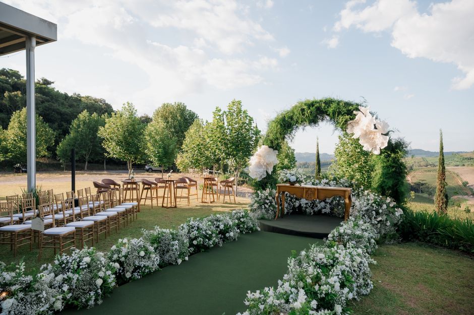 Ceremony Aisle Details around a shared activity — celebrations · Weddings