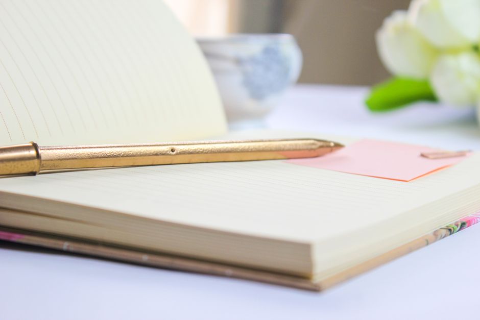 Book Notes with a stitched detail — diy-creativity · Journaling