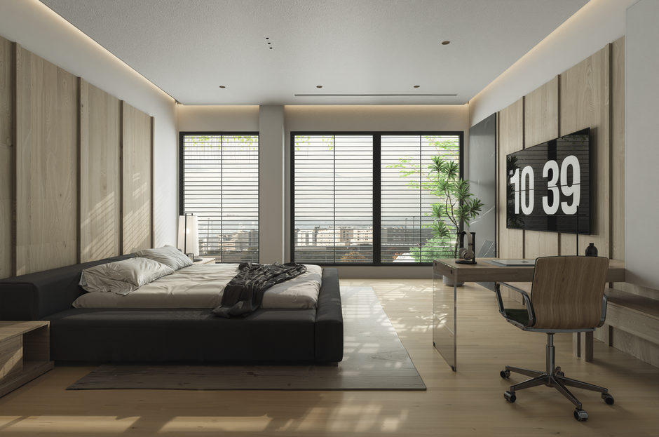 Cool Bedroom Setup with a sunlight habit — wellness · Sleep