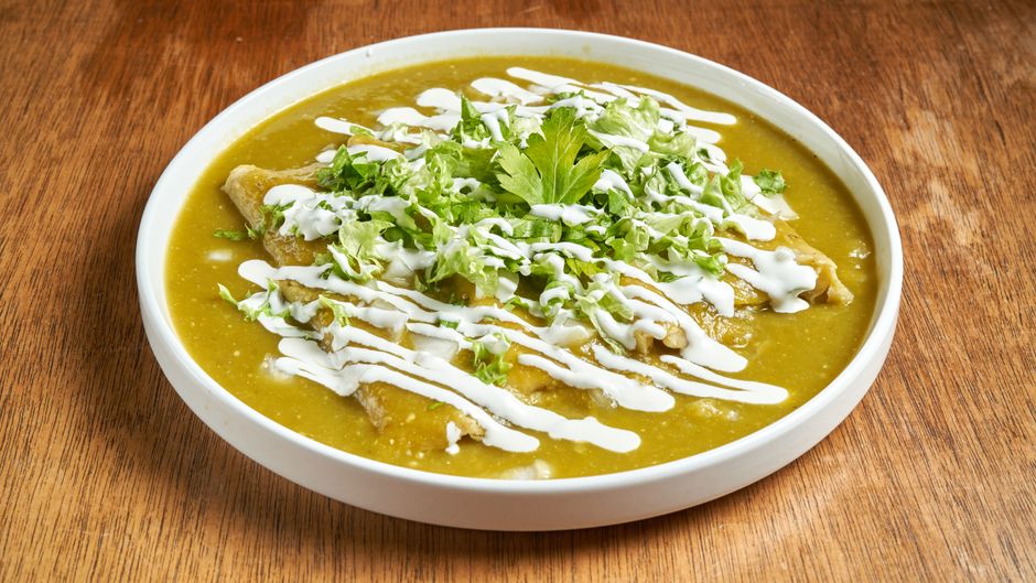 Black Bean Enchiladas — black bean tacos with ginger-sesame glaze — food · Dinner Ideas