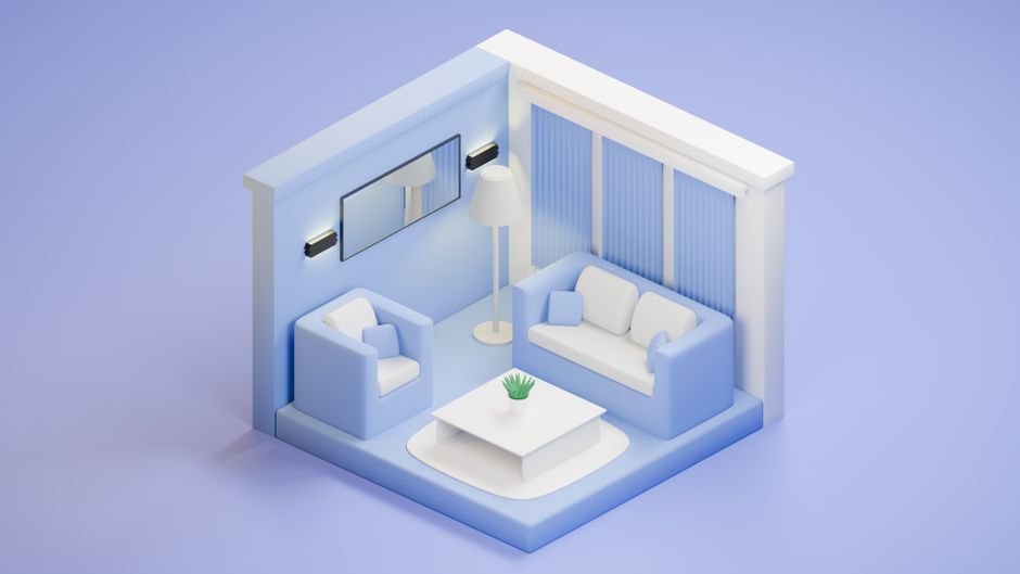 Sofa Layout with a soft linen layer — home · Living Rooms