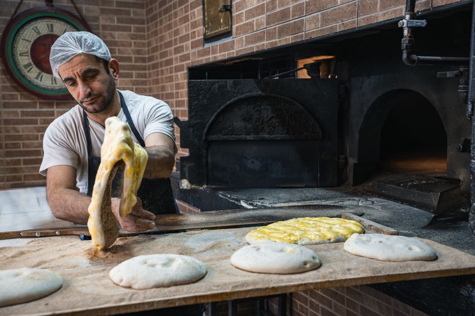 Make-Your-Own Pita Station with a signature beverage — food · Food & Hosting