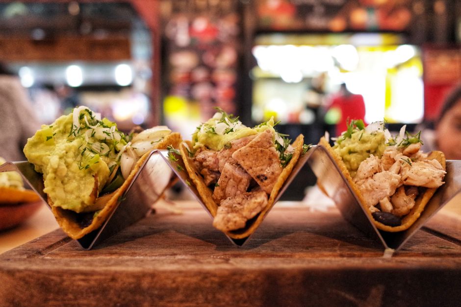 Crispy Tofu Tacos with roasted vegetables — food · Lunch Ideas
