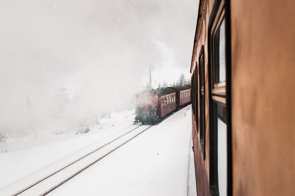 Train Ride with a sunset finish — travel · Family Travel