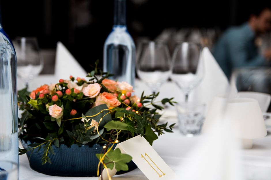 Table-Number Design around a quiet morning celebration — celebrations · Weddings
