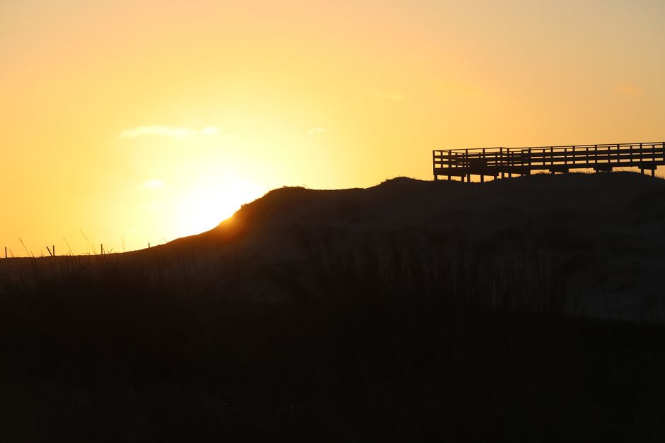 Sunset Overlook near a public trail — travel · Couples Travel