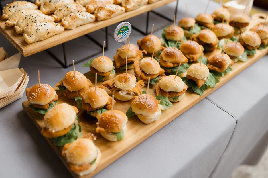 Mini Sandwich Platter for guests different tastes — food · Food & Hosting