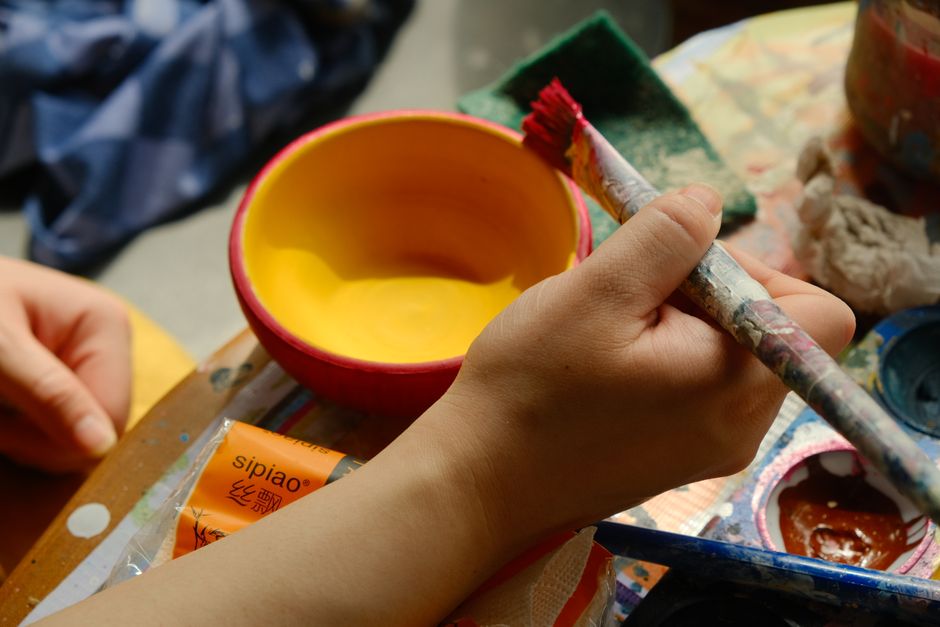 Paper Mâché Bowl using leftover materials — diy-creativity · Crafts