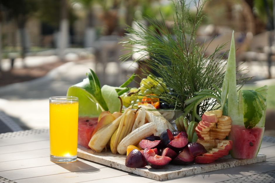 Fresh Fruit Dessert Table for a family reunion — food · Food & Hosting