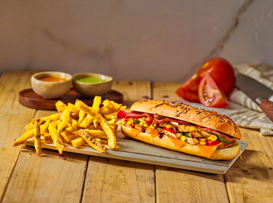Roasted Veggie Sandwich with pickled onions — food · Lunch Ideas
