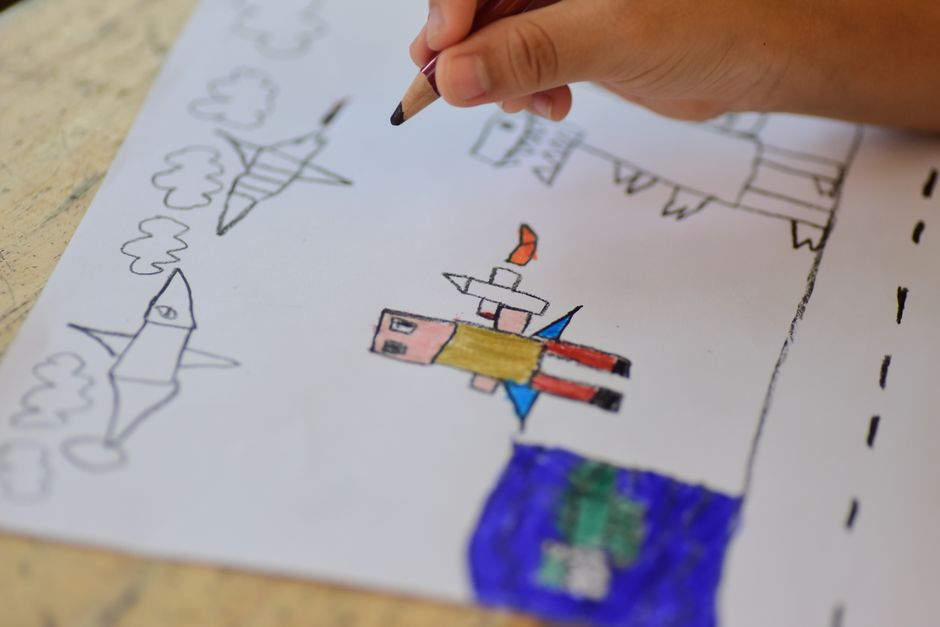 Creative Doodle with a short breathing pause — wellness · Feel-Good Activities