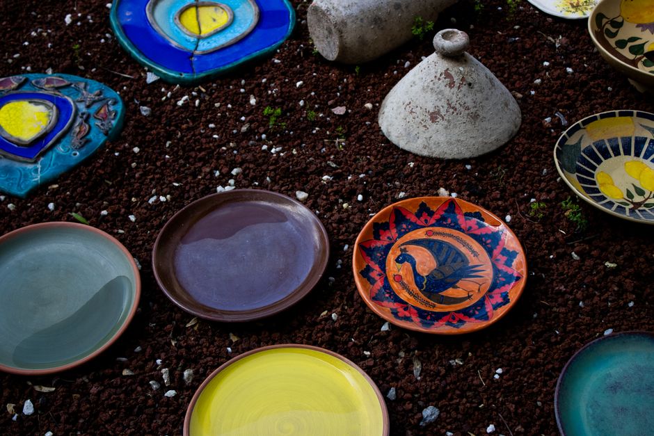 Clay Trinket Dish using thrifted fabric — diy-creativity · Crafts