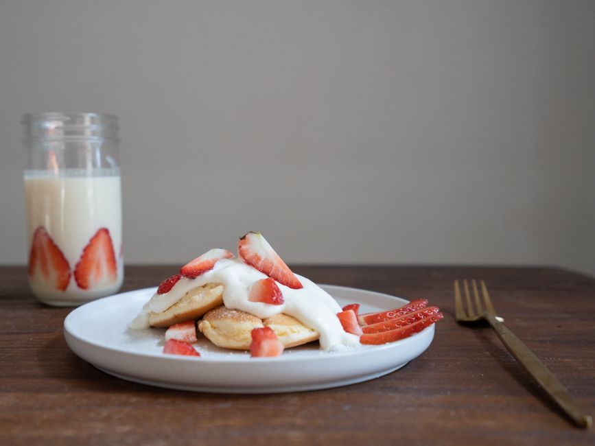 Strawberry Shortcake Bites for individual portions — food · Desserts