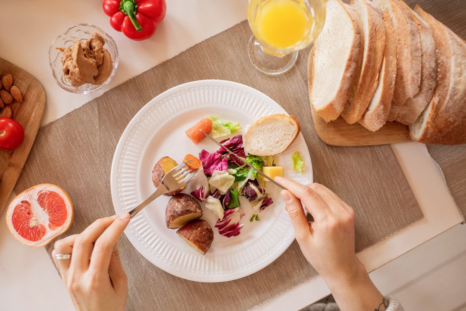 Balanced Plate Template during a morning transition — wellness · Healthy Lifestyle