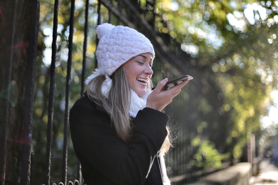 Friend Voice Note with a simple walking loop — wellness · Feel-Good Activities