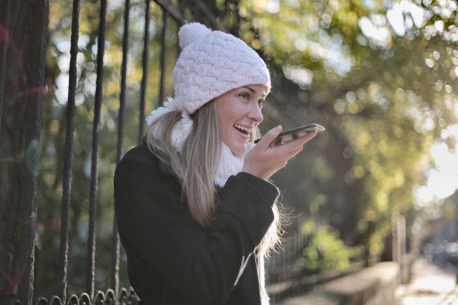 Friend Voice Note for a peaceful lunch break — wellness · Feel-Good Activities