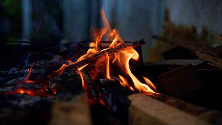 Fire-Pit Zone with coordinated hardware — home · Garden & Outdoor