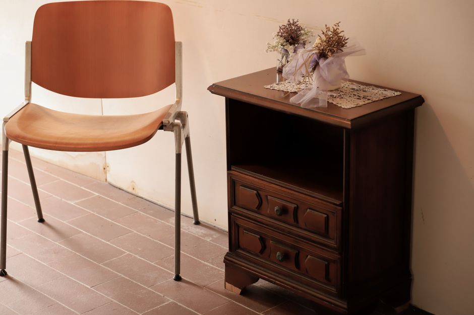 Side Table with hidden everyday storage — home · Living Rooms