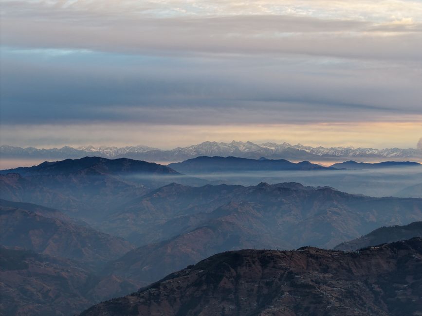 Sunrise Viewpoint around a neighborhood market — travel · Solo Travel