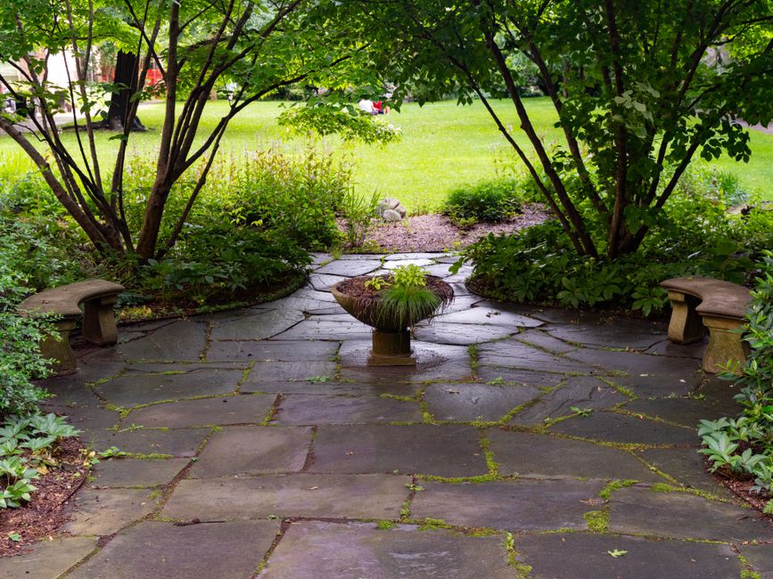 before-and-after garden & outdoor changes worth trying with one sculptural accent — home · Garden & Outdoor