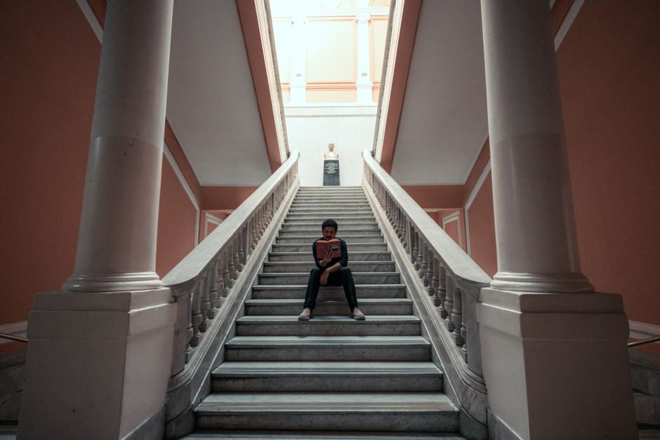 Stair Session with a calming scent — wellness · Fitness