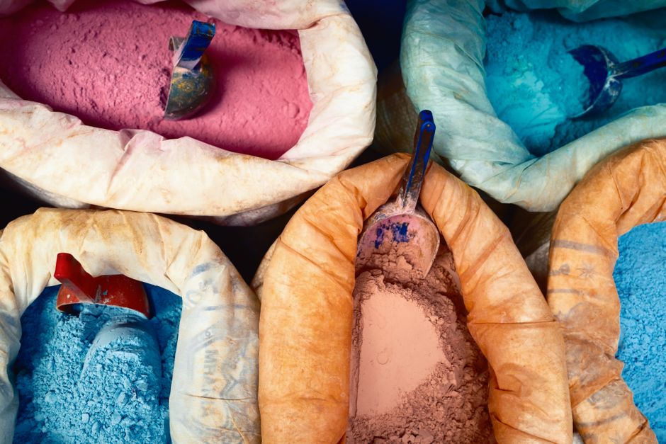 Market Color Hunt with a watercolor layer — diy-creativity · Photography