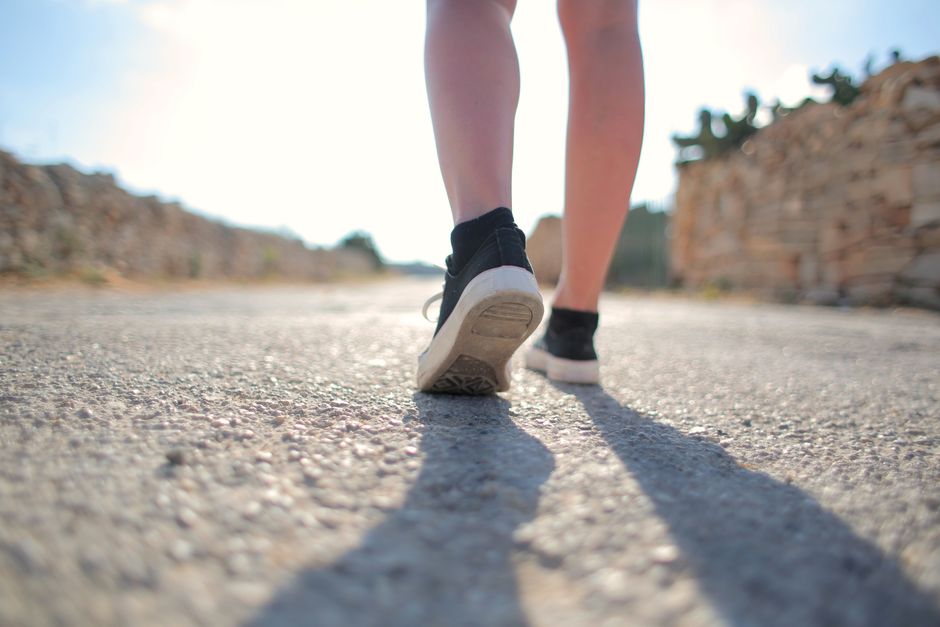 Walking Awareness during a midday reset — wellness · Mindfulness