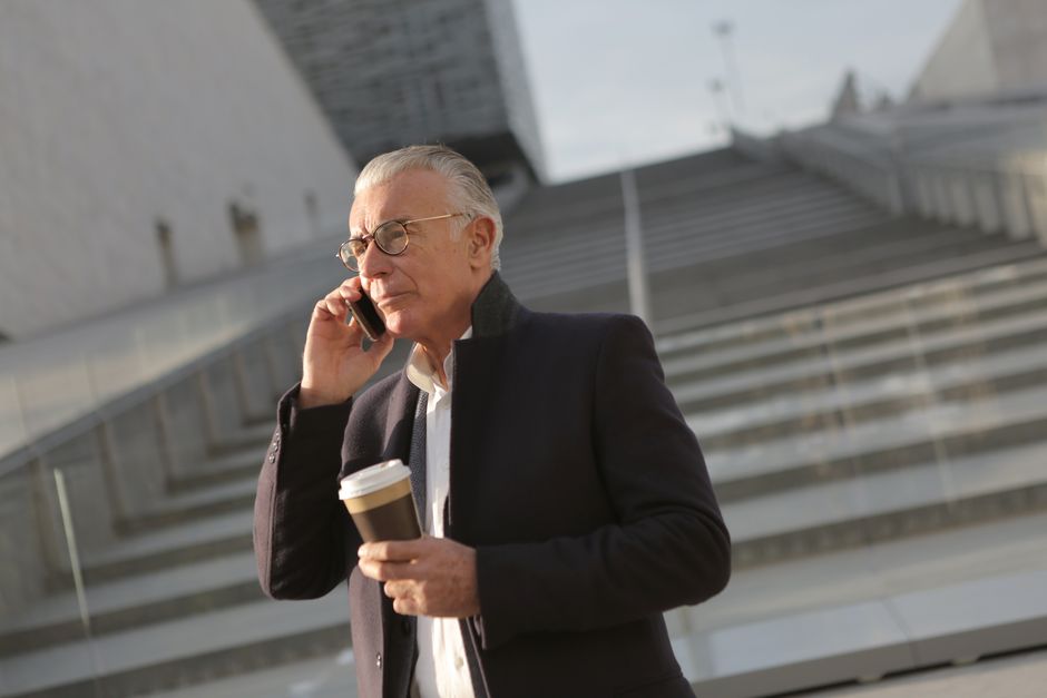 Standing Phone Call after travel after travel — wellness · Healthy Habits