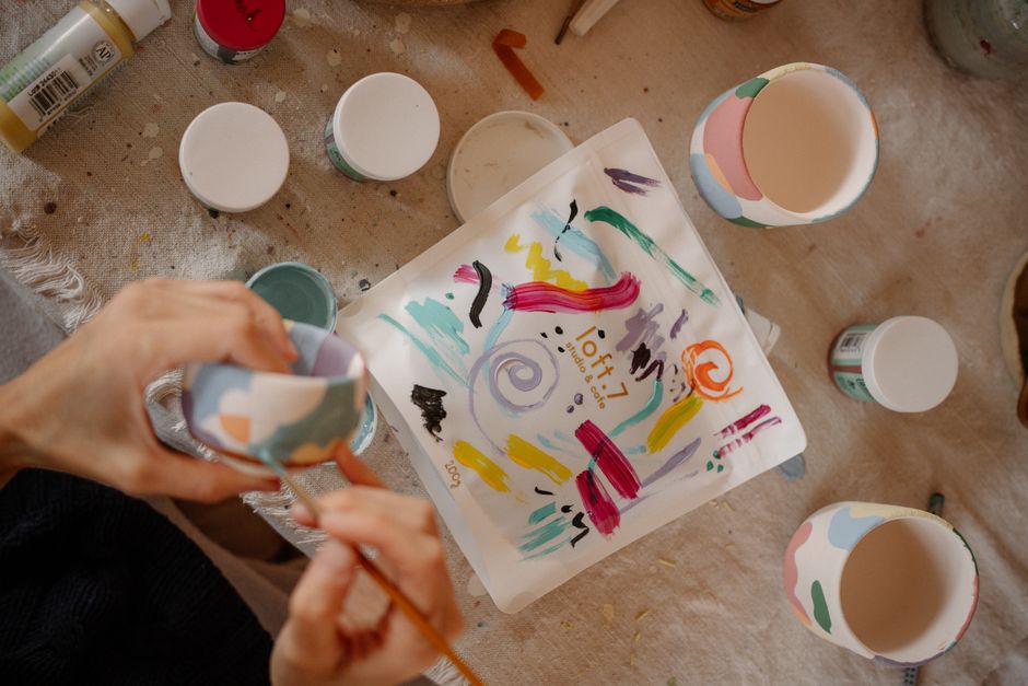 Ceramic Painting when you want to reconnect — lifestyle · Hobbies