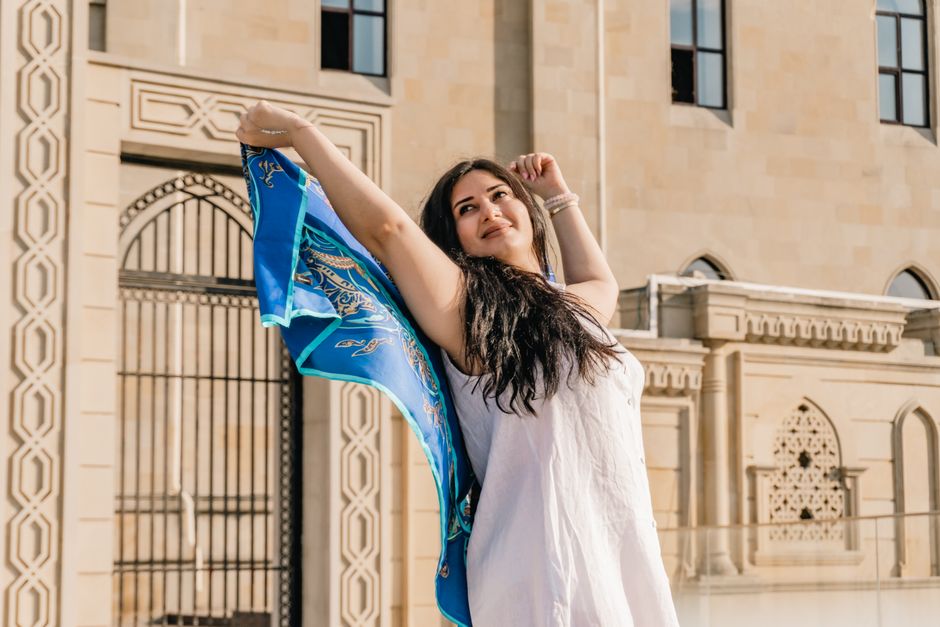 Silk Scarf Styling for a low-energy day — lifestyle · Fashion