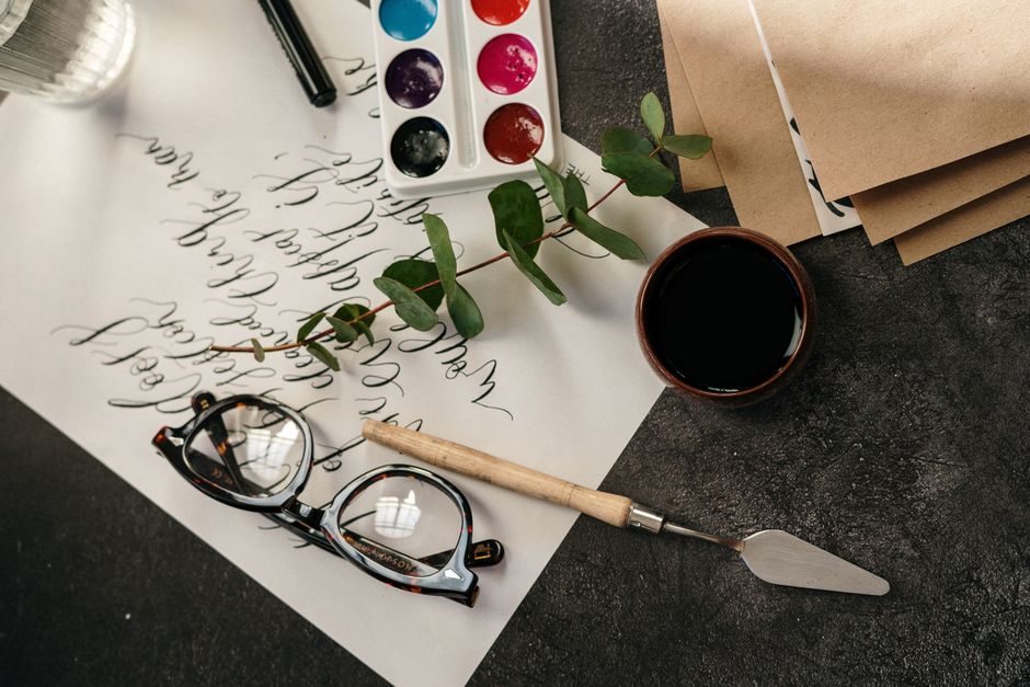 Loose Floral Ink Wash for crafts making slowly — diy-creativity · Art & Painting