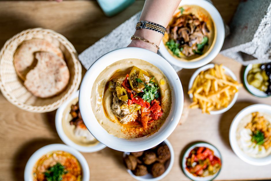 Falafel Grain Bowl — hummus veggie wrap for a protein-focused midday meal — food · Lunch Ideas