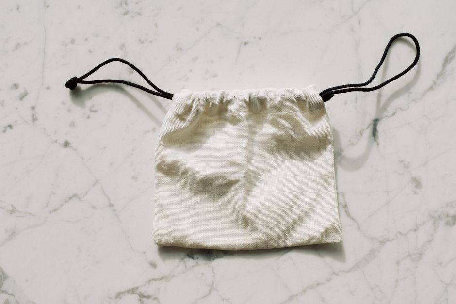 Drawstring Pouch with a bold geometric pattern — diy-creativity · Sewing