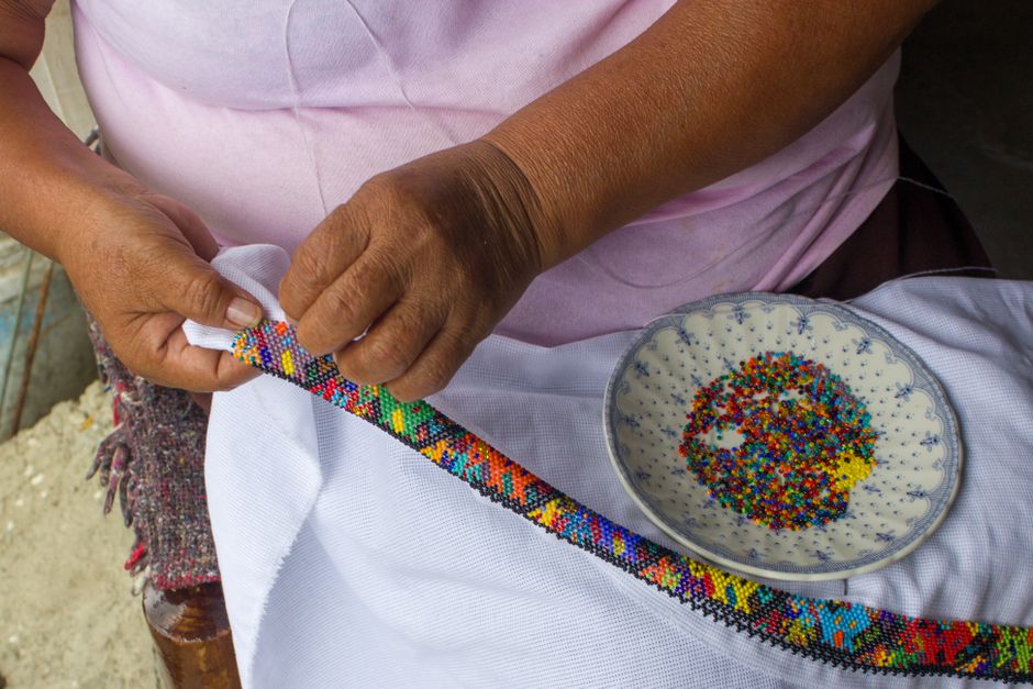 Beaded Garland using air-dry clay — diy-creativity · Handmade Decor