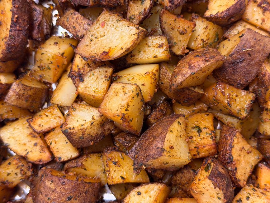 Greek Lemon Potatoes with lemon-herb sauce — food · Dinner Ideas