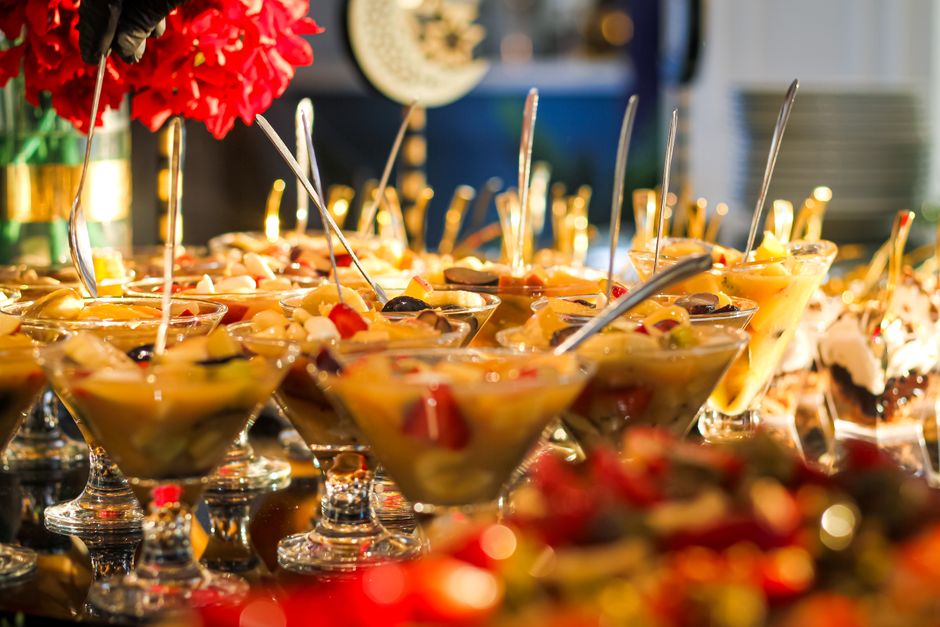 Fresh Fruit Dessert Table for a weekend open house — food · Food & Hosting