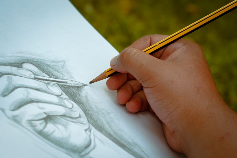 Creative Doodle for a peaceful lunch break — wellness · Feel-Good Activities