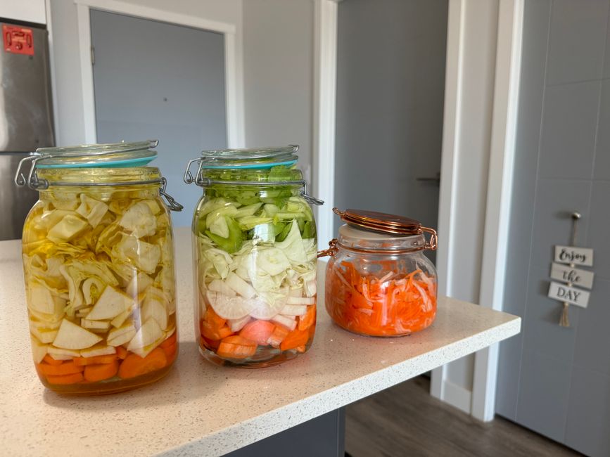 Mini carrot cake jars