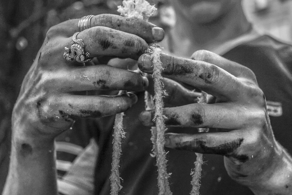 Hands-at-Work Series with a personalized monogram — diy-creativity · Photography