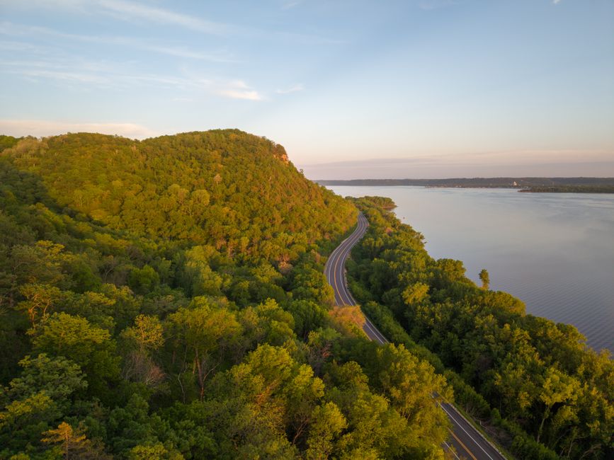 Scenic Byway with a scenic picnic — travel · Road Trips