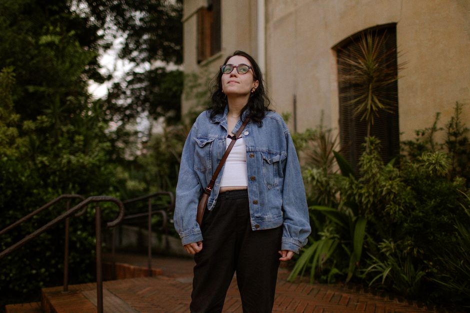 Denim-On-Denim Look with a playful challenge — lifestyle · Fashion