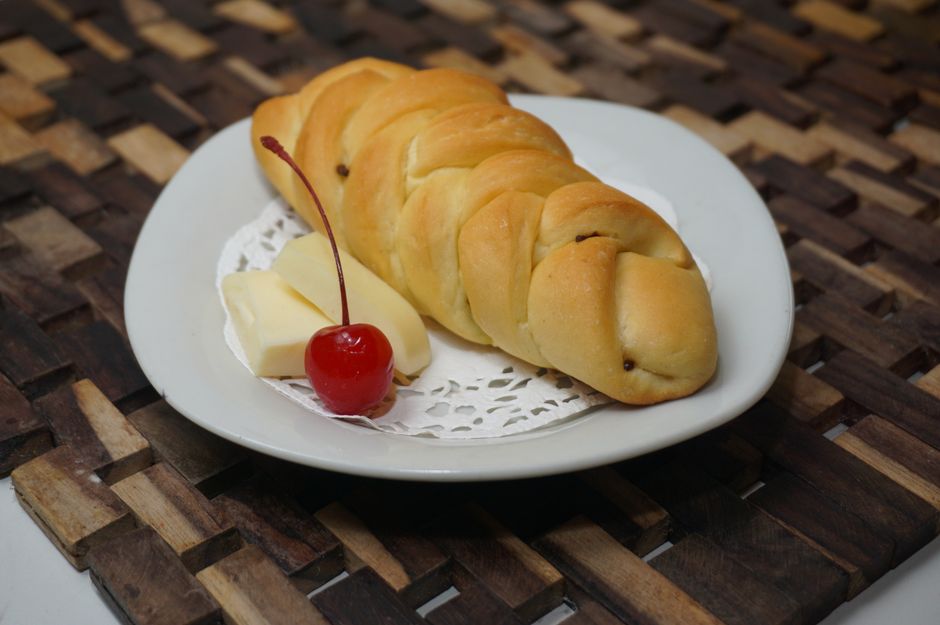 Hot cross bun and butter board