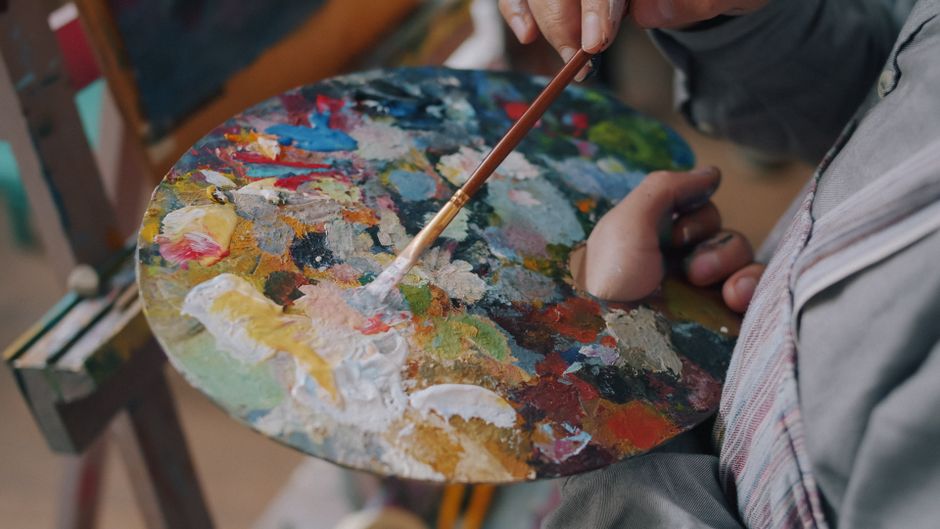 24 Palette-Knife Landscape ideas